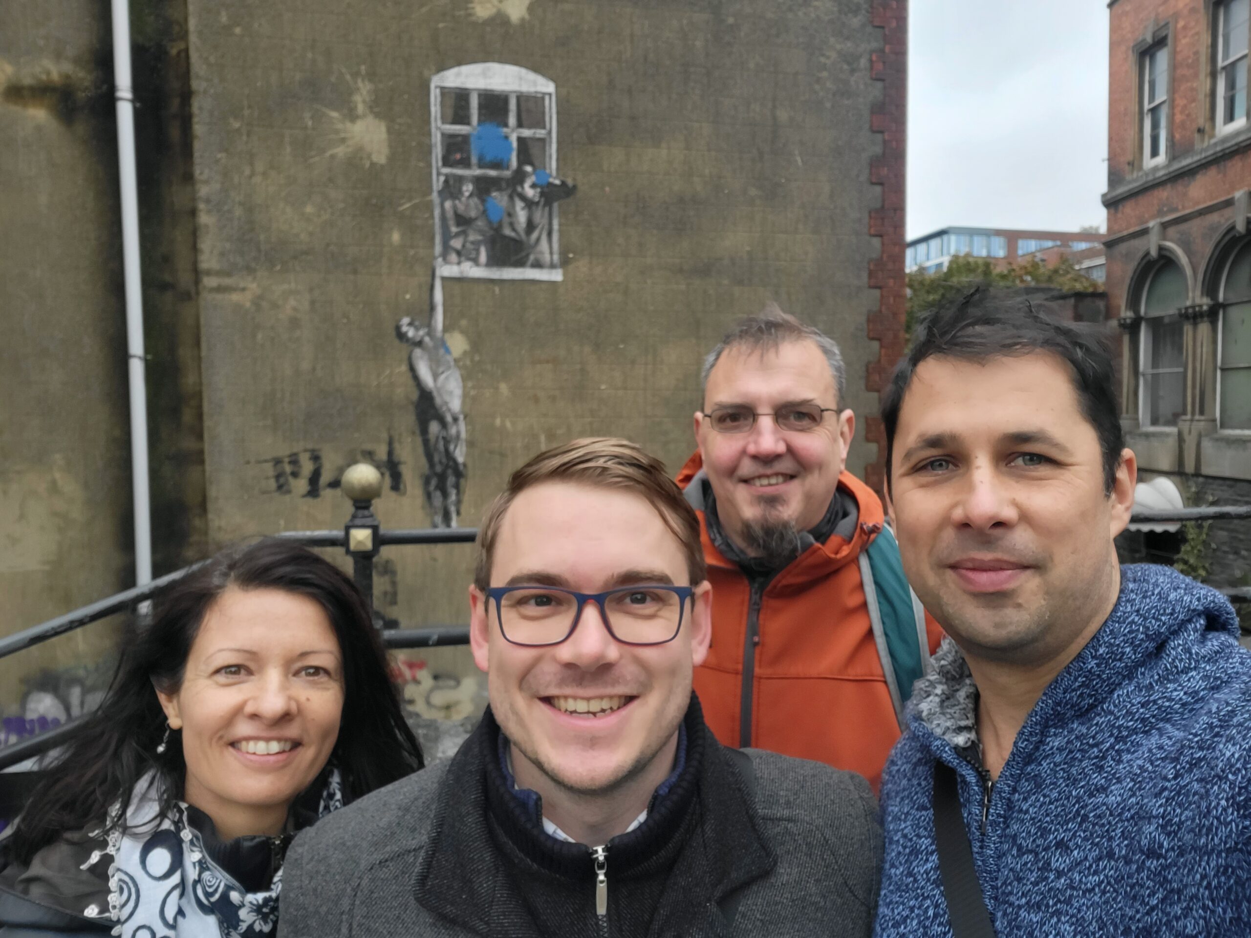Bristol! Banksy! Gabonazsizsik! Bristoli táncosok! Volt itt minden…